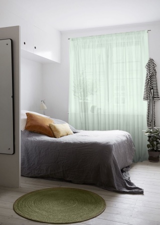 Тюль на тесьме 300х275 см Livadia цвет зеленый