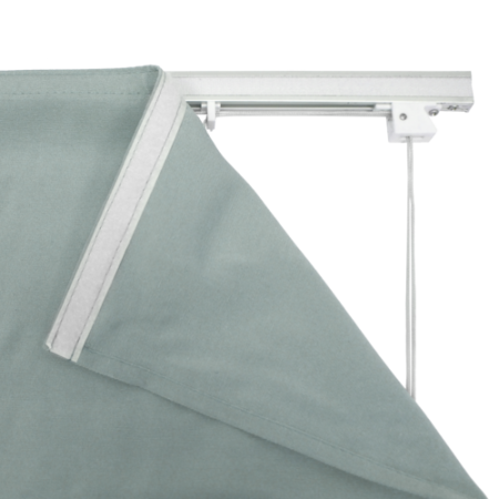 Римские шторы Helena на веревочном механизме цвет мятный