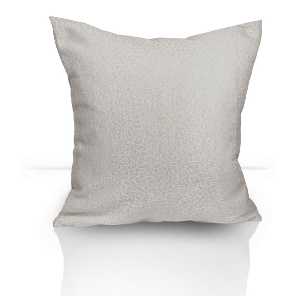 Подушка декоративная на молнии 40х40 см Талия цвет крем