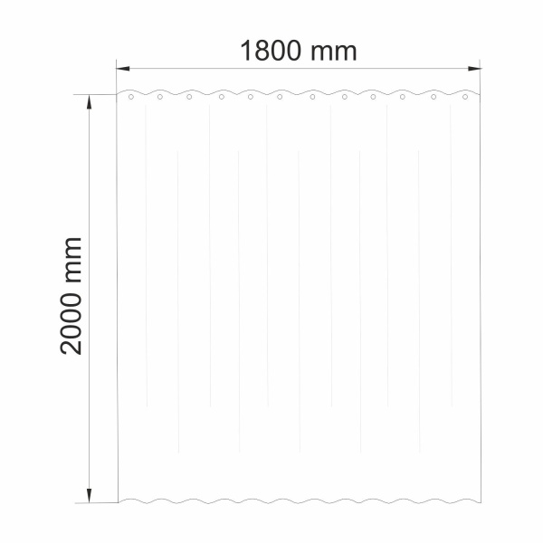 Шторка для ванной комнаты Rossel SC-57102