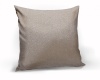 Подушка декоративная на молнии 40х40 см Lindor цвет бледно-коричневый