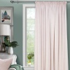 Штора на тесьме 250х300 Pudra с подхватом цвет бледно-розовый