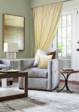 Штора на тесьме "Cosma" 136х270 цвет бежевый