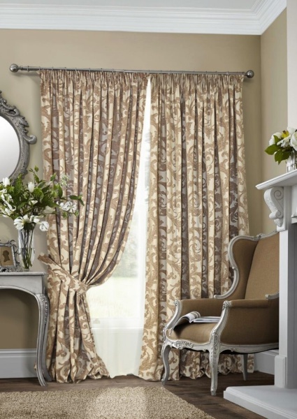 Комплект штор "Viona-S" 2 шторы 200х270, тюль 450х270