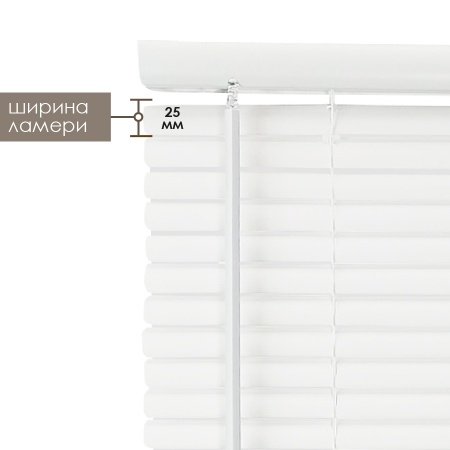 Жалюзи пластиковые Cordless на пружинном механизме