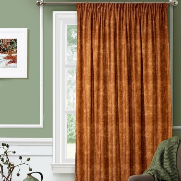 Штора на тесьме 136х270 см Barhan с подхватом цвет бронзовый