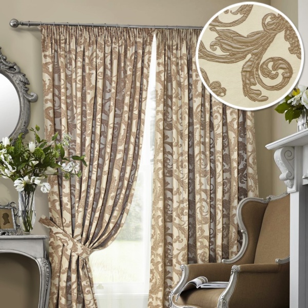 Комплект штор "Viona-S" 2 шторы 200х270, тюль 450х270