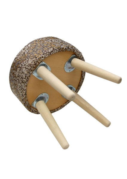 Пуф Stone круглый, цвет коричневый