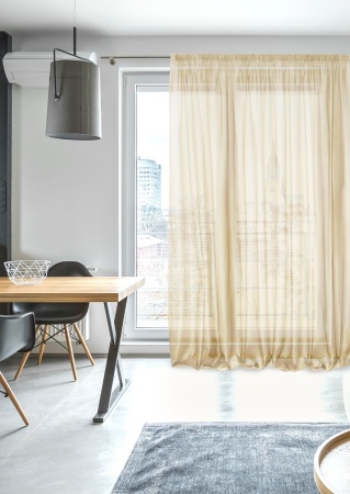 Тюль на тесьме 450х275 см Oriana-SH цвет капучино