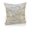 Подушка декоративная на молнии 40х40 см Stone цвет серый