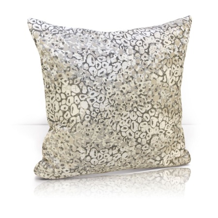 Подушка декоративная на молнии 40х40 см Stone цвет серый