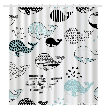 Штора для ванной Fixsen Flux