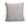 Подушка декоративная на молнии 40х40 см Шенилл цвет бежевый