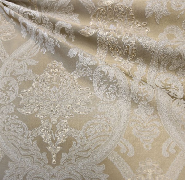 Штора на тесьме "Логас Logas" 170х280 коричневый