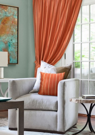 Подушка декоративная на молнии 40х40 см Cosma цвет оранжевый Подушка декоративная на молнии 40х40 см Cosma цвет оранжевый