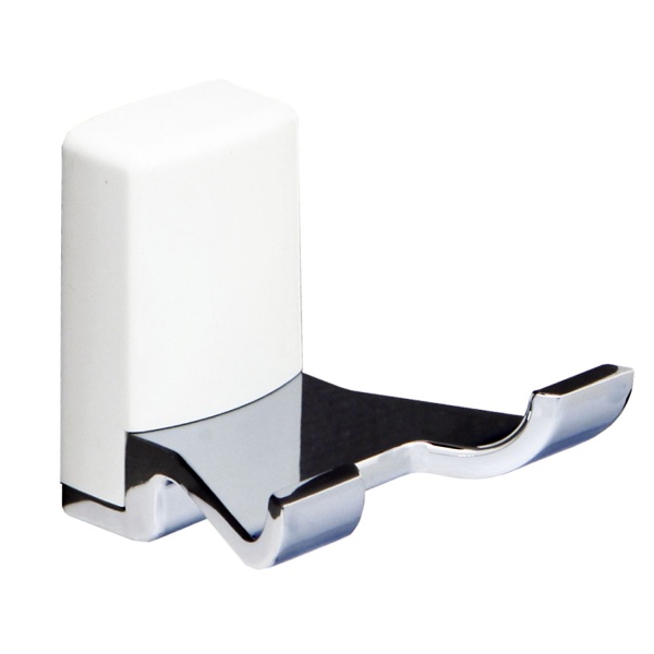 Крючок двойной Leine K-5023DWHITE