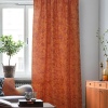 Штора на тесьме 136х270 см Arlanda с подхватом цвет кирпично-оранжевый